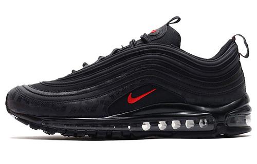 

Кроссовки унисекс Nike Air Max 97 Black University Red черные 40 EU, Черный, Air Max 97 Black University Red