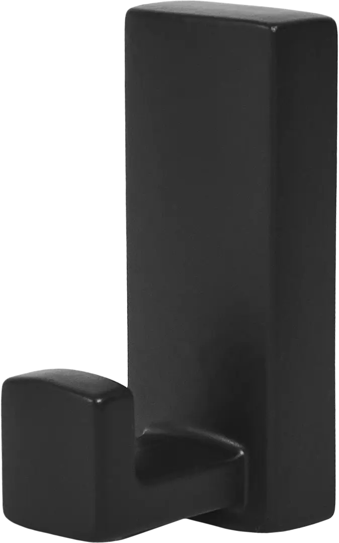 

Крючок мебельный R19, 20x50 мм, черный