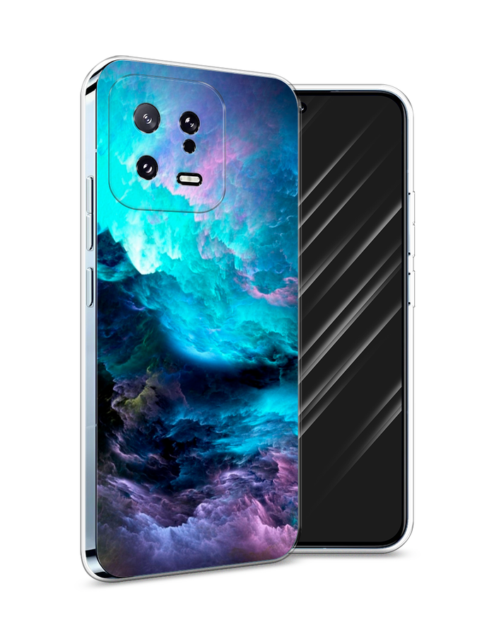 

Чехол Awog на Xiaomi 13 5G "Бирюзовое небо", Фиолетовый;черный, 317250-4