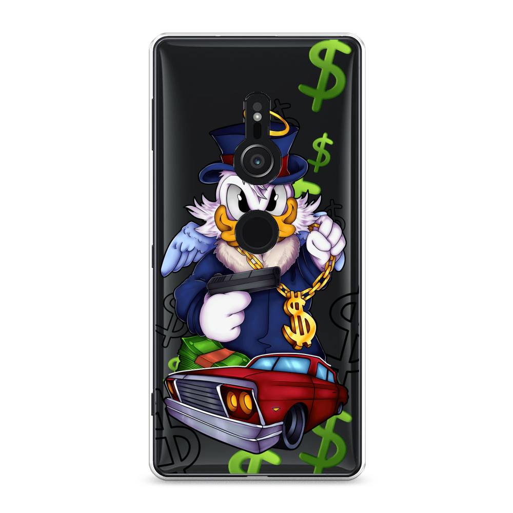 

Чехол для Sony Xperia XZ2 "Scrooge McDuck with a Gold Chain", Красный;синий;белый, 52850-6
