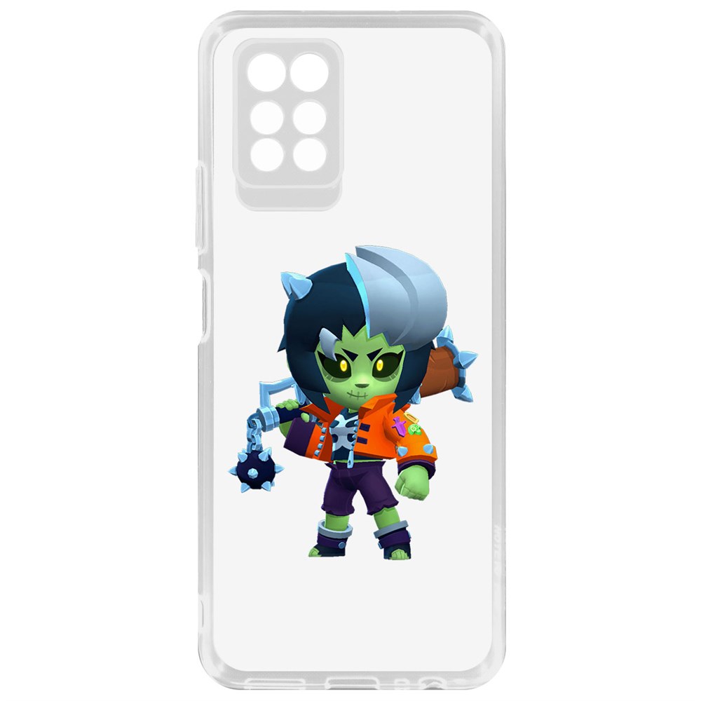

Чехол-накладка Brawl Stars-ЗомБиби для Infinix Note 10 Pro, Прозрачный