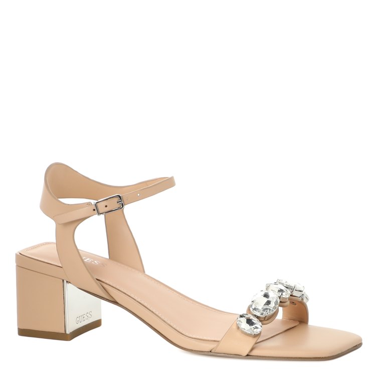 

Босоножки женские Guess FL6MAHLEA03 бежевые 37 EU, FL6MAHLEA03