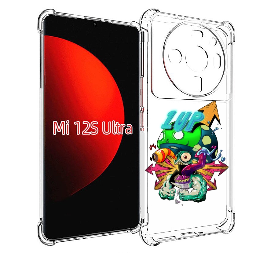 

Чехол MyPads сильный гриб абстракция для Xiaomi 12S Ultra, Прозрачный, Tocco