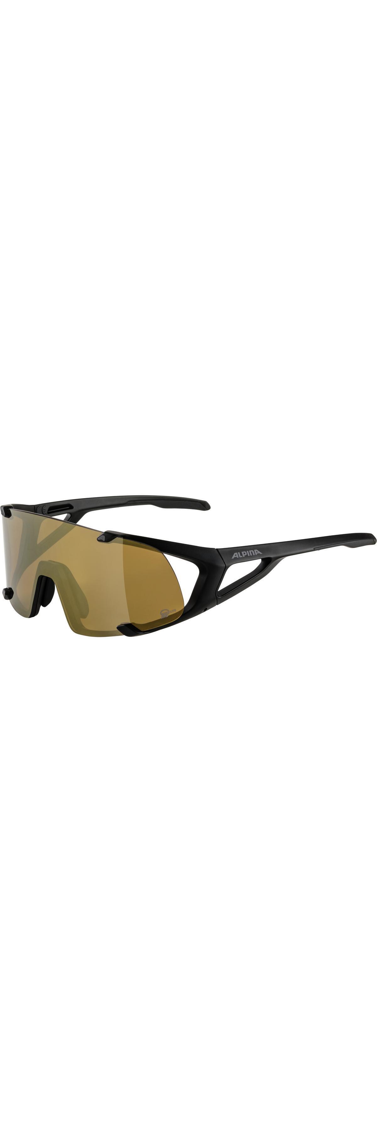 

Очки Alpina Hawkeye S Q-Lite Black Matt/Q-Lite, Bronce Mirror, Cat. 3, Hydrophobic Fogstop, Hawkeye S Q-Lite