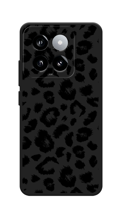 

Чехол Awog на Xiaomi 14 "Окрас леопарда фон", Черный, 320352-1