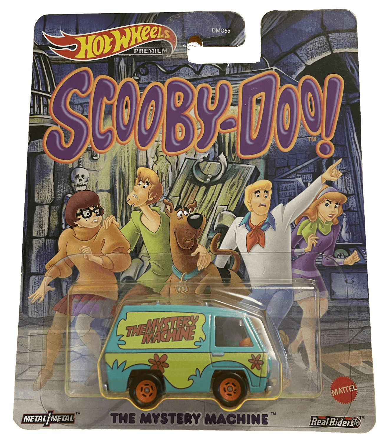 

Машинка тематическая Hot Wheels премиальная SCOOBY-DOO, бирюзовый, DMC55/HCP18