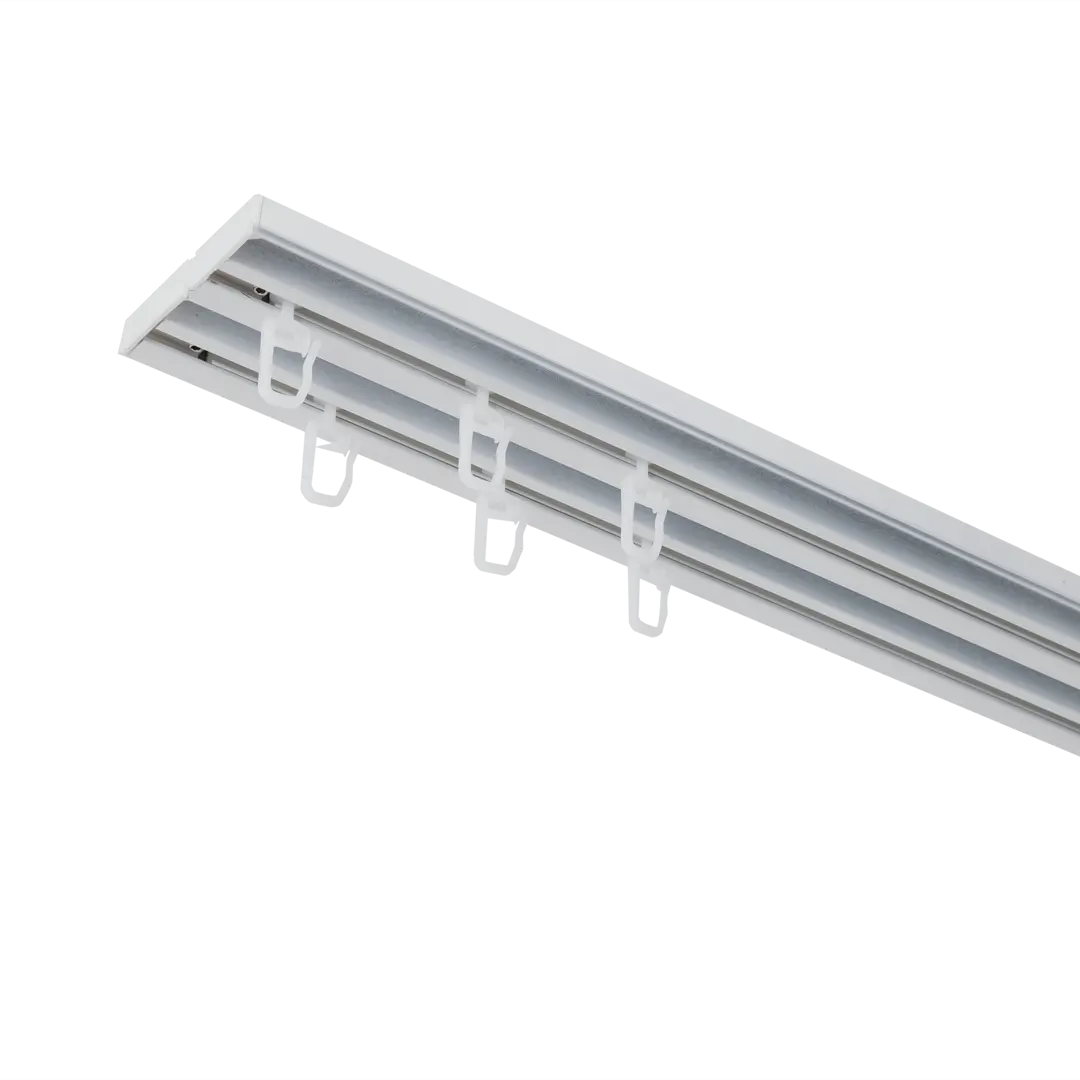 

Карниз двухрядный Orbis, 160 см, алюминий, Белый