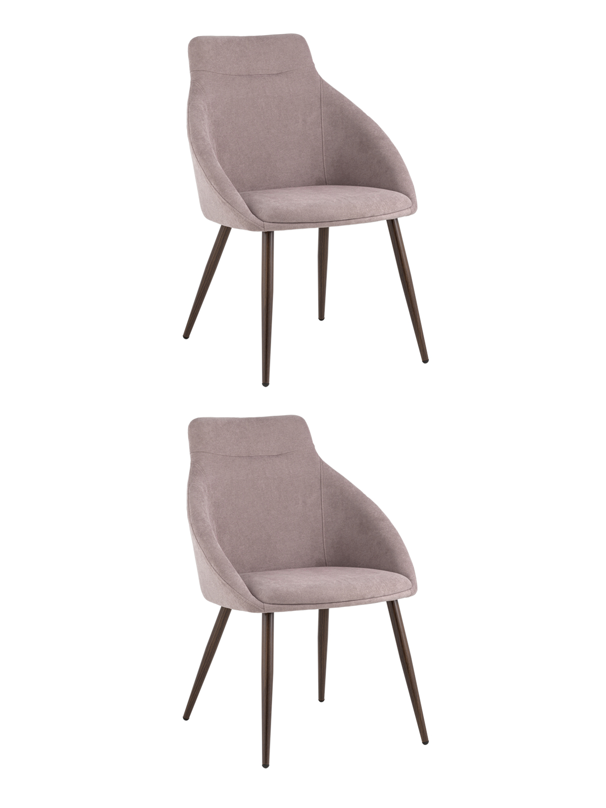 

Комплект стульев 2 шт. Stool Group Квини, розовый, Квини
