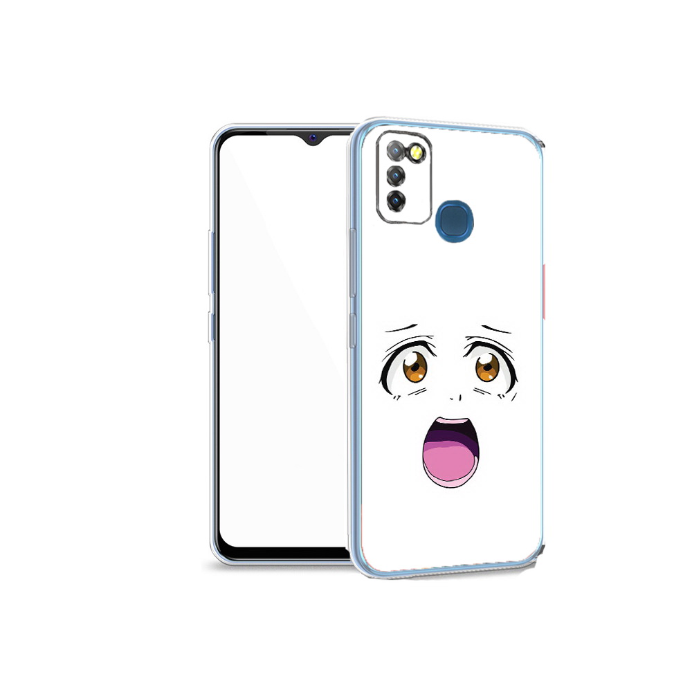 

Чехол MyPads Tocco для Infinix Hot 10 Lite аниме лицао, Прозрачный, Tocco