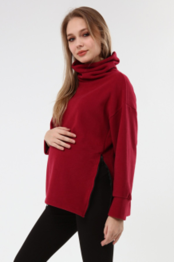 

Свитшот для беременных женский Luvmabelly 59287 красный XL (доставка из-за рубежа), 59287