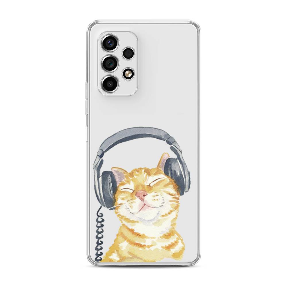 

Чехол Awog "Кот меломан" для Samsung Galaxy A53