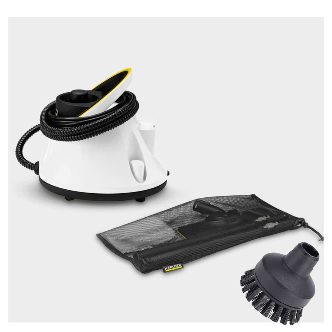 

Пароочиститель Karcher SC 2 Deluxe EasyFix белый, SC 2 Deluxe EasyFix+щетка IVAHAVI