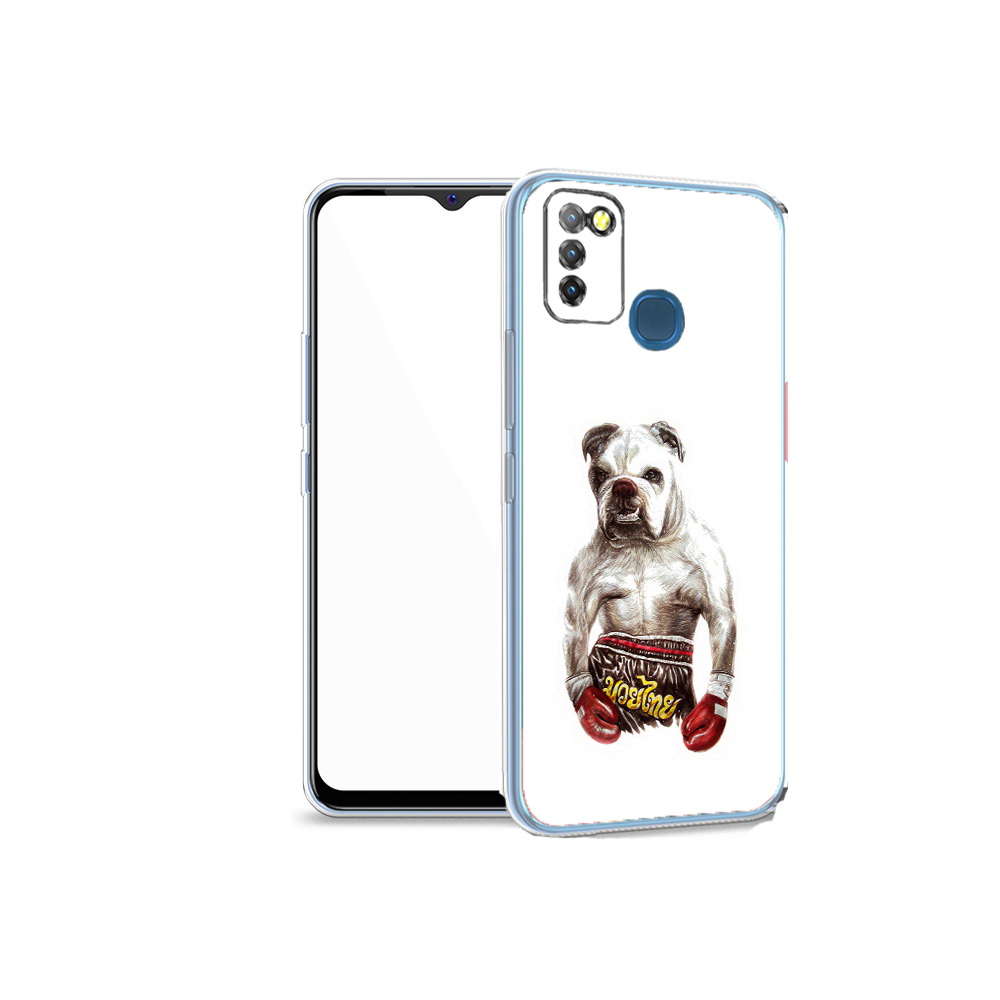 Чехол MyPads Tocco для Infinix Hot 10 Lite боксер