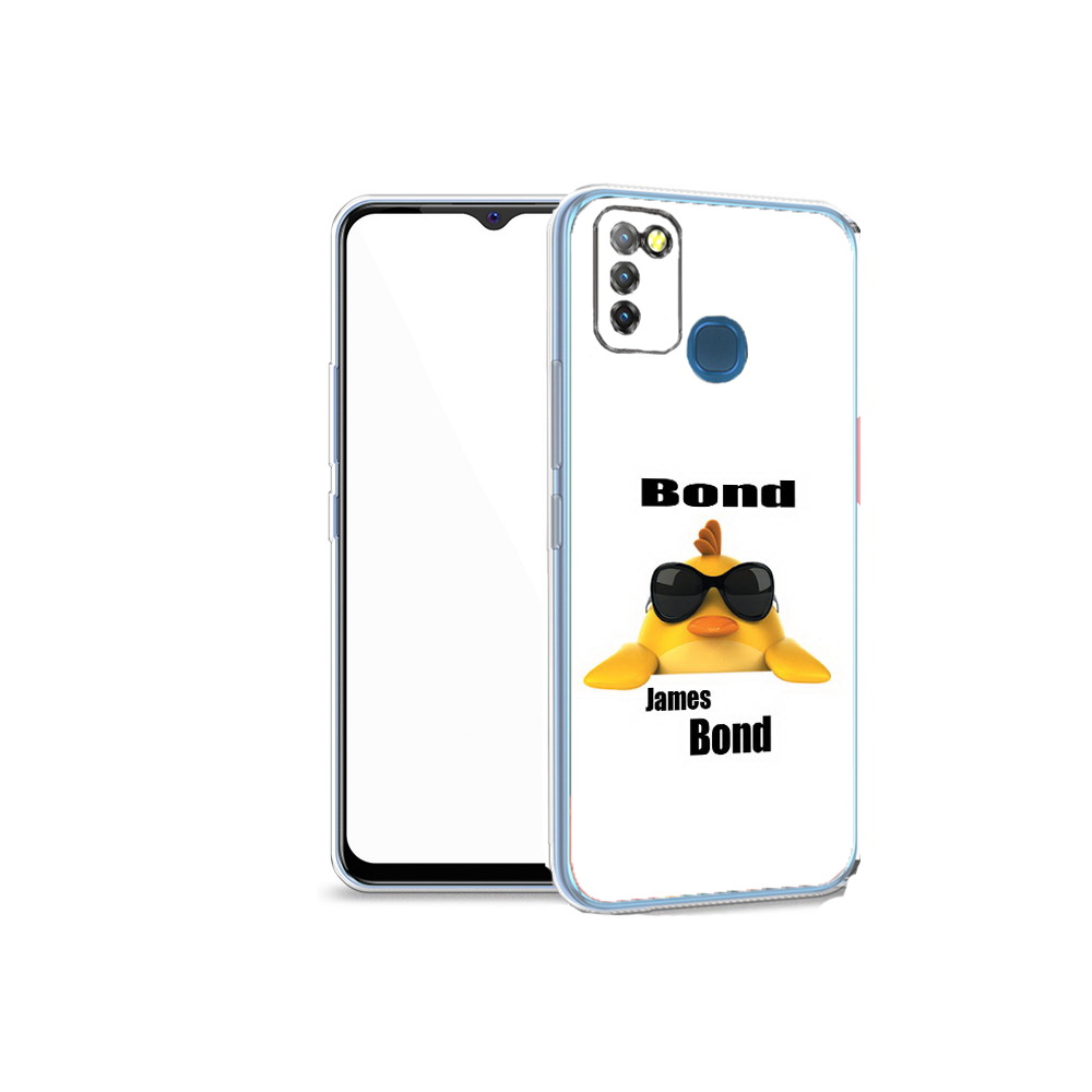 

Чехол MyPads Tocco для Infinix Hot 10 Lite бонд, Прозрачный, Tocco