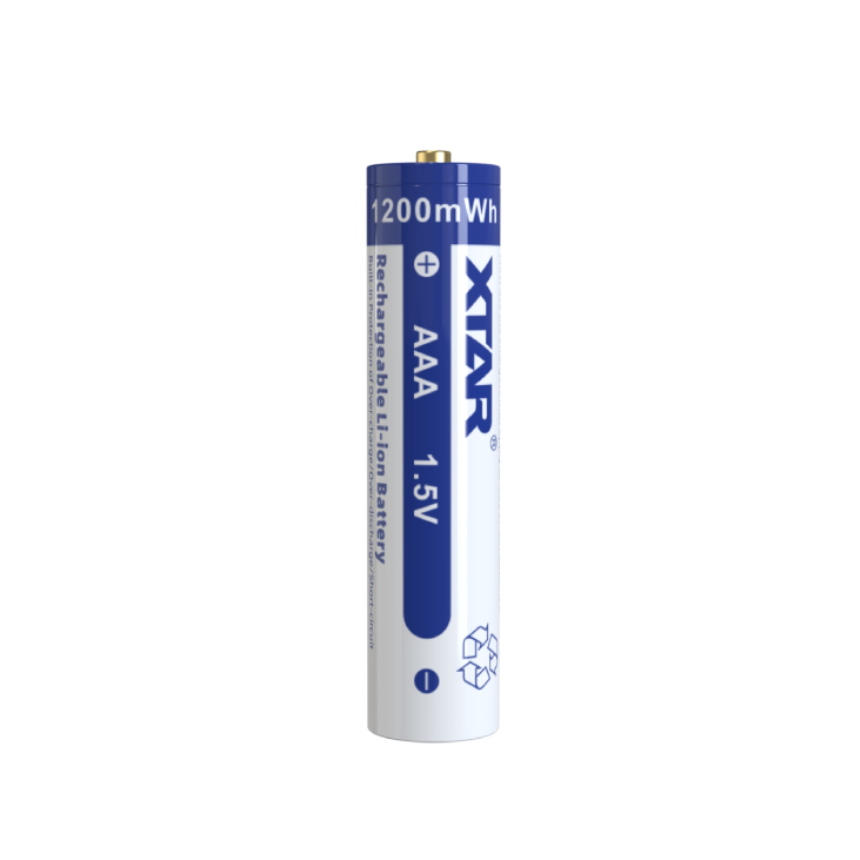 Аккумулятор Li-ion XTAR AAA, 1,5В, 1200mAh