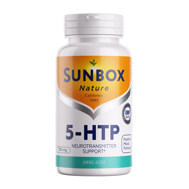 5 Гидрокситриптофан (5HTP) SUNBOX 100 мг капсулы 60 шт