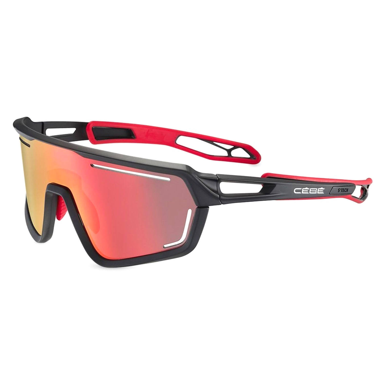 

Очки Солнцезащитные Cebe Strack Vision Black/Red Matte-Zone Grey/Red (Б/Р) 2024, Strack Vision