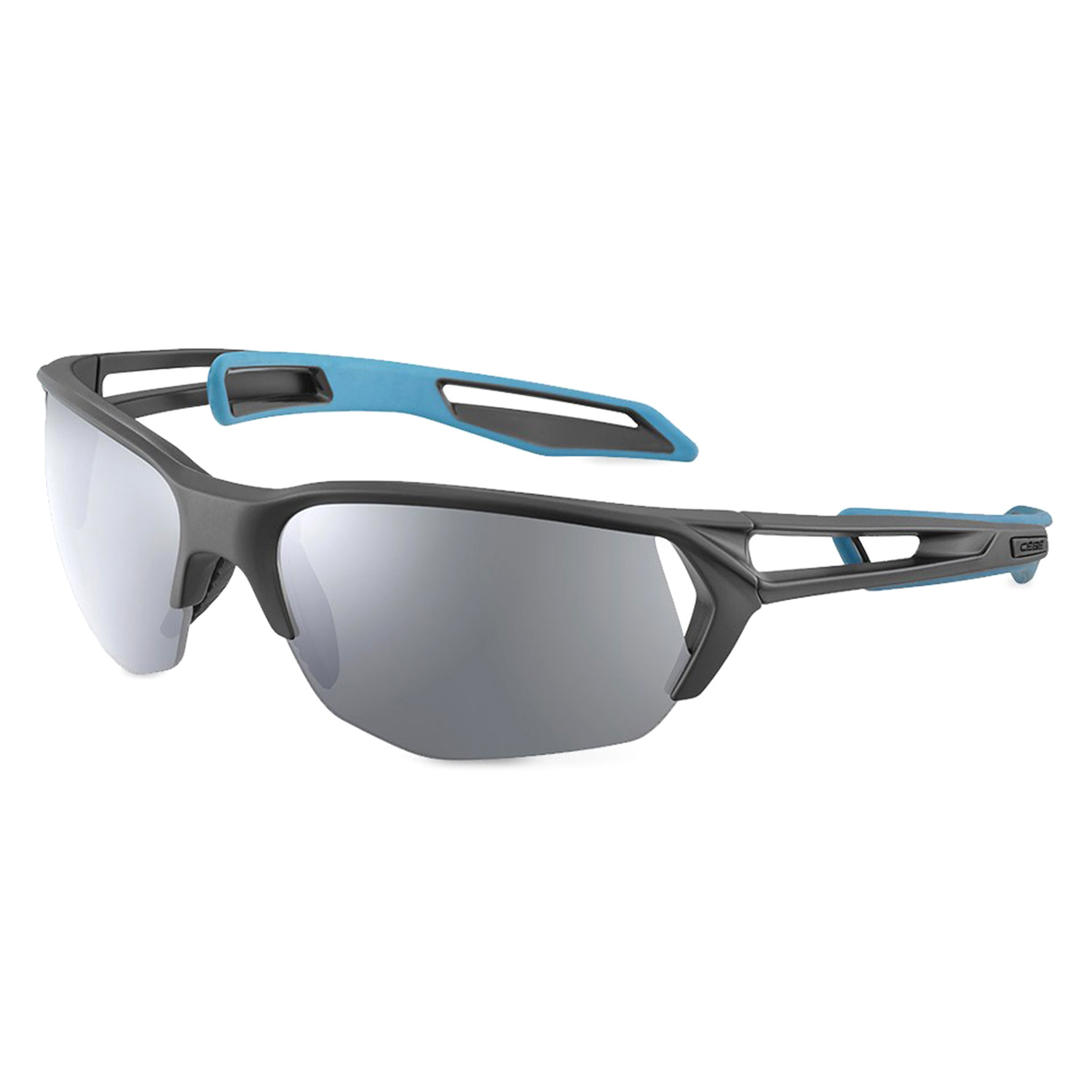 

Очки Cebe Track L 2.0 Black Acapulco Matte-Zone Polarized Grey/Silver Af Б/Р 2024, Track L 2.0