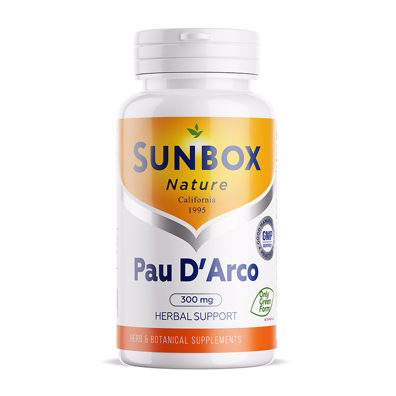 

Пау Д'Арко: Кора муравьиного дерева SUNBOX капсулы 60 шт