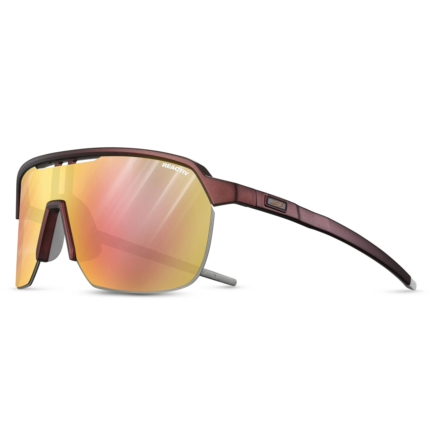 

Очки Julbo Frequency Bordeaux/Gray/Reactiv S1-3 Lagp/Yellow/Brown/Multilayer Pink/Gold, Frequency