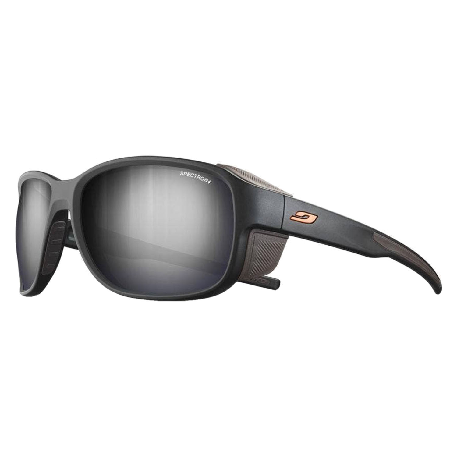 

Очки Солнцезащитные Julbo Montebianco 2 Black/Orange/Spectron S4/Brown/Silver Flash (Б/Р), Montebianco 2