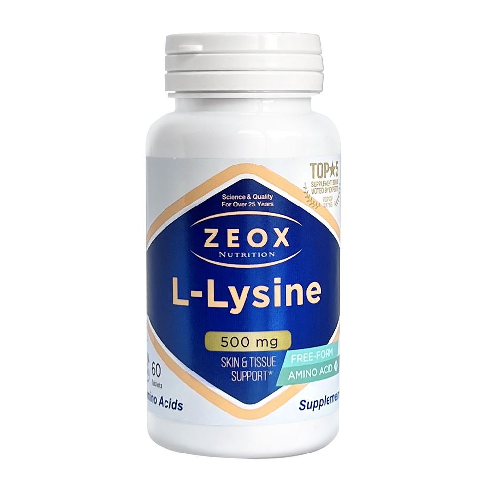 L-Lysine Zeox моногидрохлорид таблетки 500 мг капсулы 60 шт.