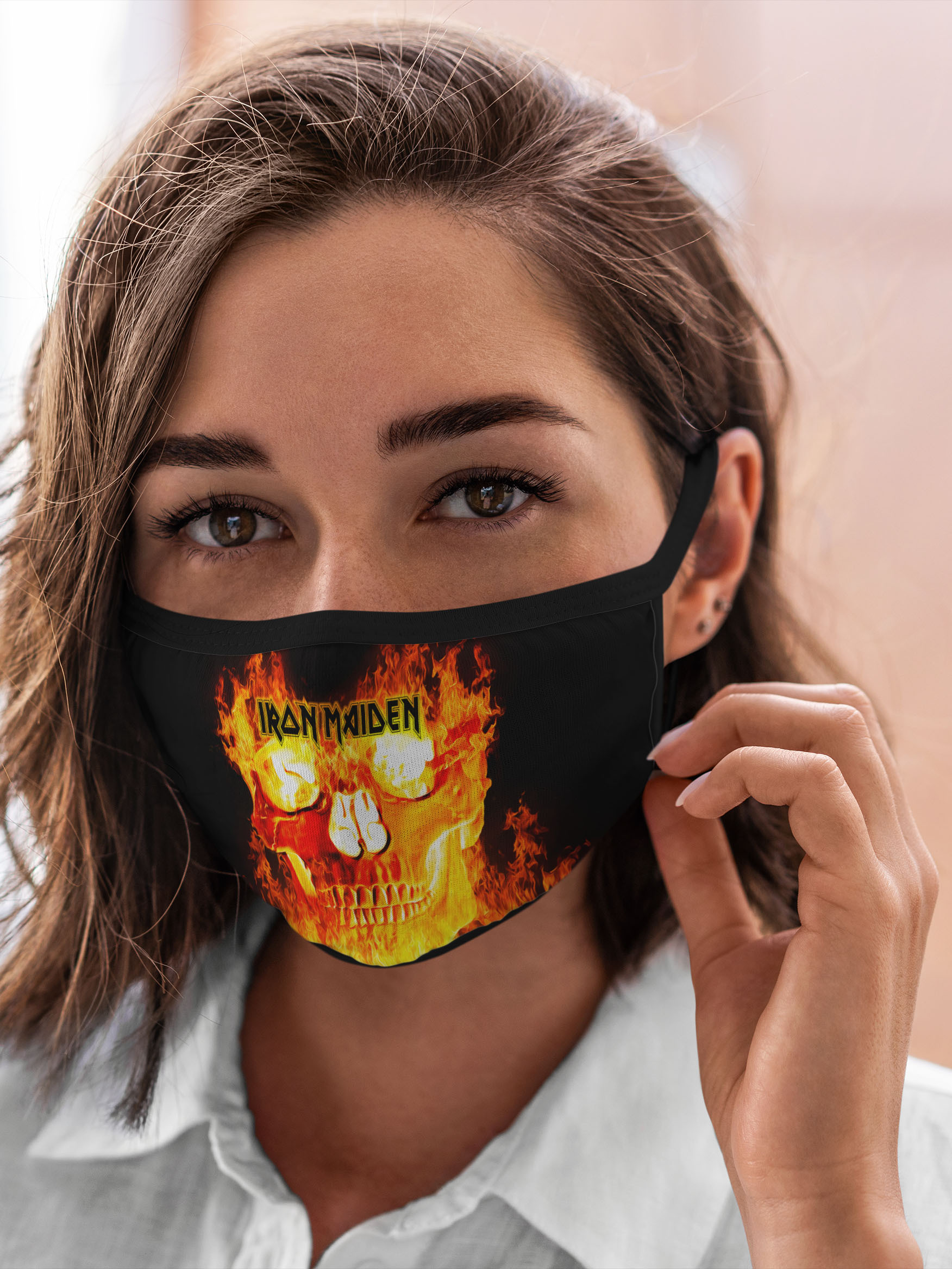 

Многоразовая маска унисекс Burnettie Iron Maiden, Разноцветный, Iron Maiden