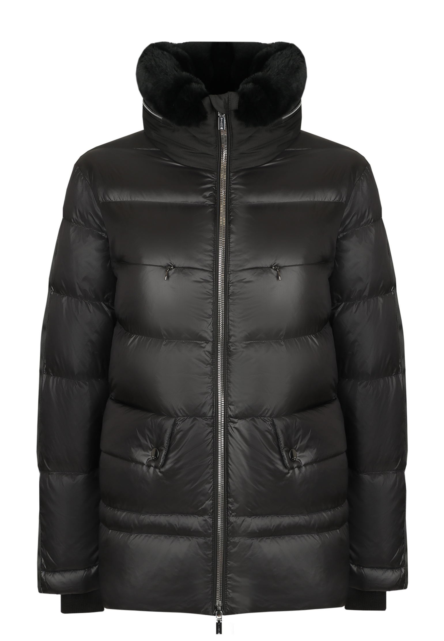 Куртка женская Diego M 145017 черная 44