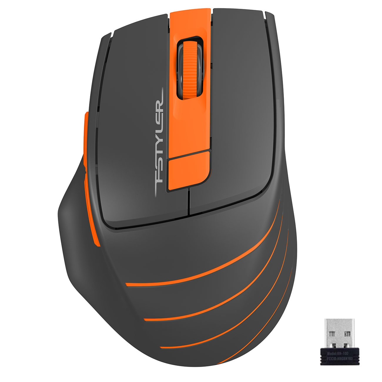 Беспроводная мышь A4Tech Fstyler FG30 Gray/Orange