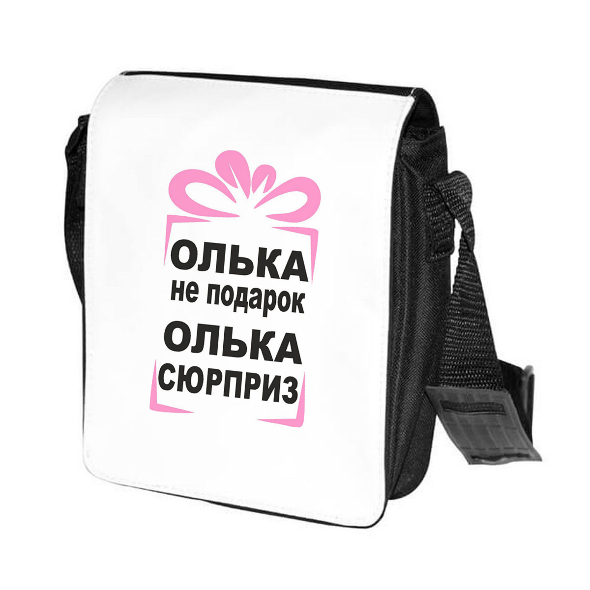 

Сумка женская CoolPodarok CN0113050 черно-белый, Черный;белый, CN0113050