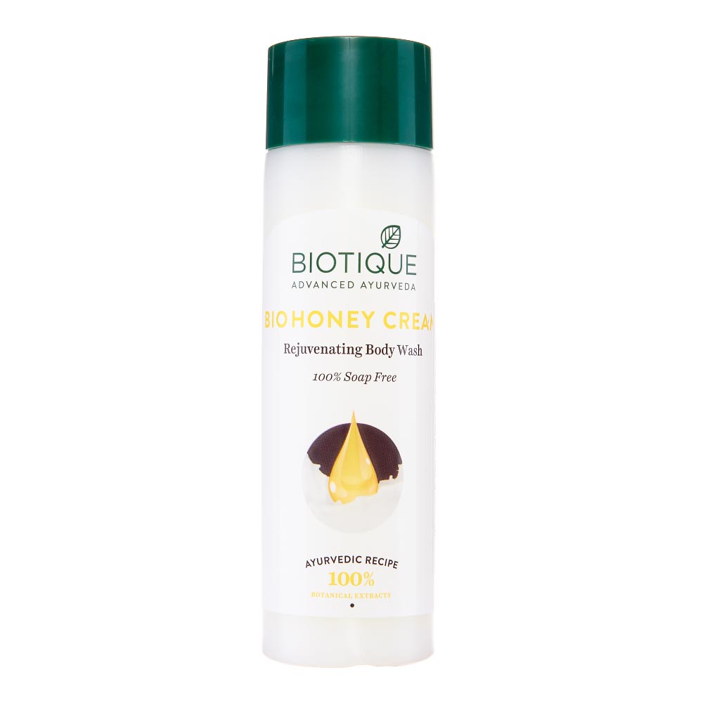 Гель для душа с медом shower gel Biotique, 190 мл маска для лица 50 г bio morning nectar visibly flawless face pack biotique