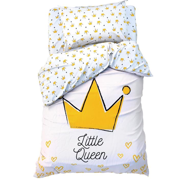 

Постельное белье Этель Little queen 1,5-спальное, Розовый, Dino