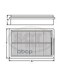 

Фильтр воздушный GENERAL MOTORS SCT SB2205