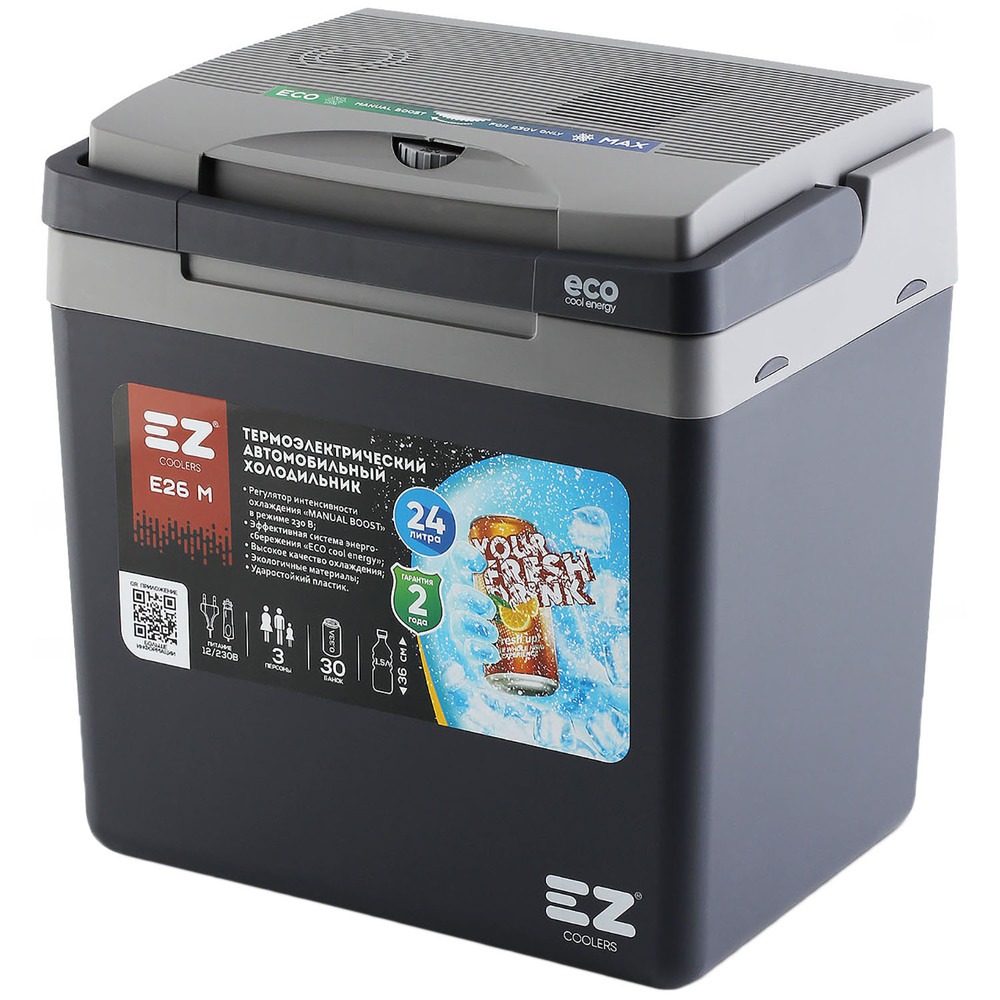 фото Автохолодильник ez coolers e26m 12/230v gray