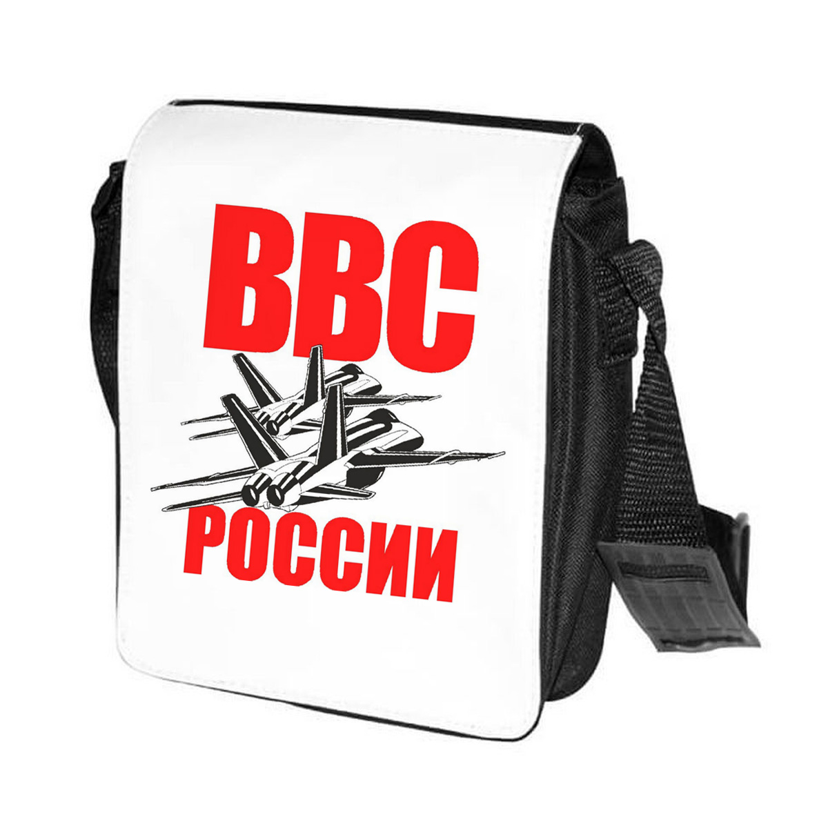 

Сумка унисекс CoolPodarok CN0113558 черно-белый, Черный;белый, CN0113558
