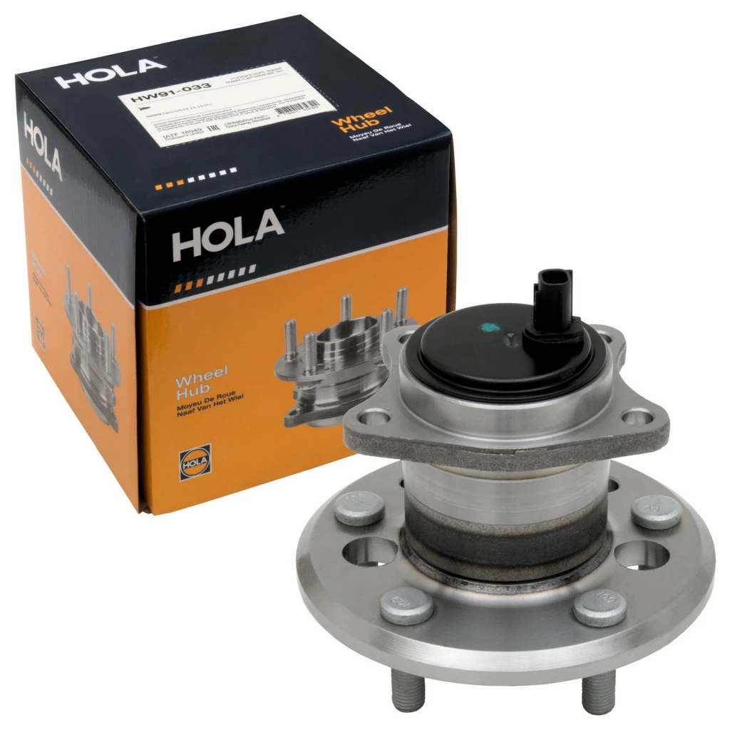 

Ступица задняя правая в сборе с датчиком ABS HOLA HW91-033