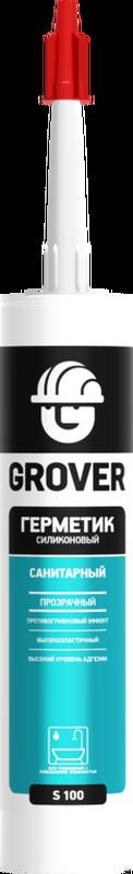Герметик Grover S100 GRH230 прозрачный 300 мл