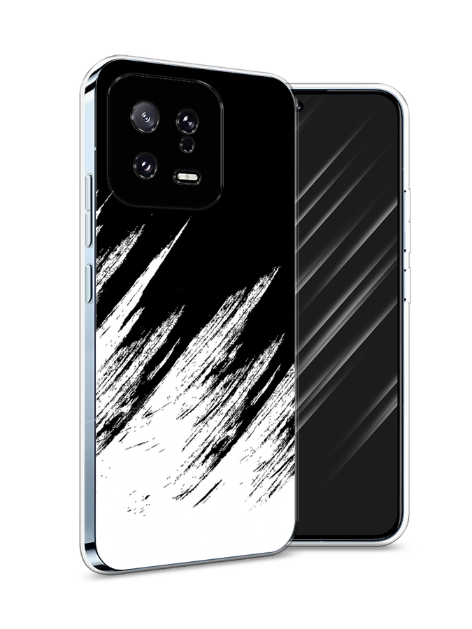 

Чехол Awog на Xiaomi 13 5G "Черно белые брызги", Черный;белый;бежевый, 317250-3
