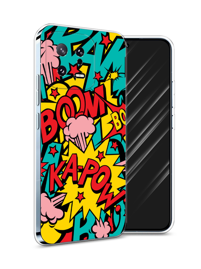 

Чехол Awog на Xiaomi 13 5G "Постер pop art", Голубой;желтый;красный, 317250-9