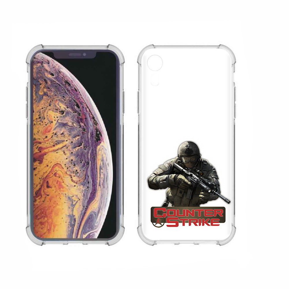 

Чехол MyPads Tocco для Apple iPhone XR Контра, Прозрачный, Tocco