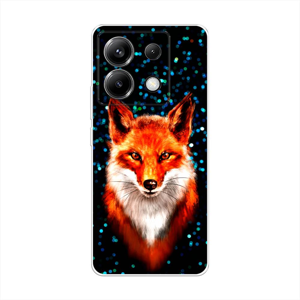 

Силиконовый чехол "Волшебная лиса" на Xiaomi Poco X6, Разноцветный