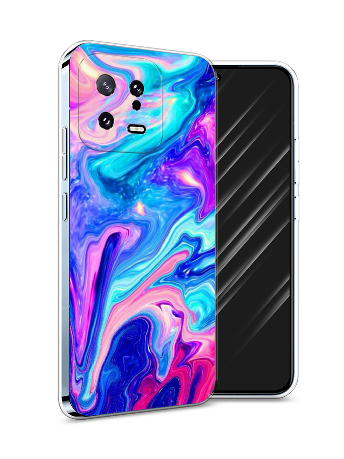 

Чехол Awog на Xiaomi 13 5G "Потеки краски", Розовый, 317250-10
