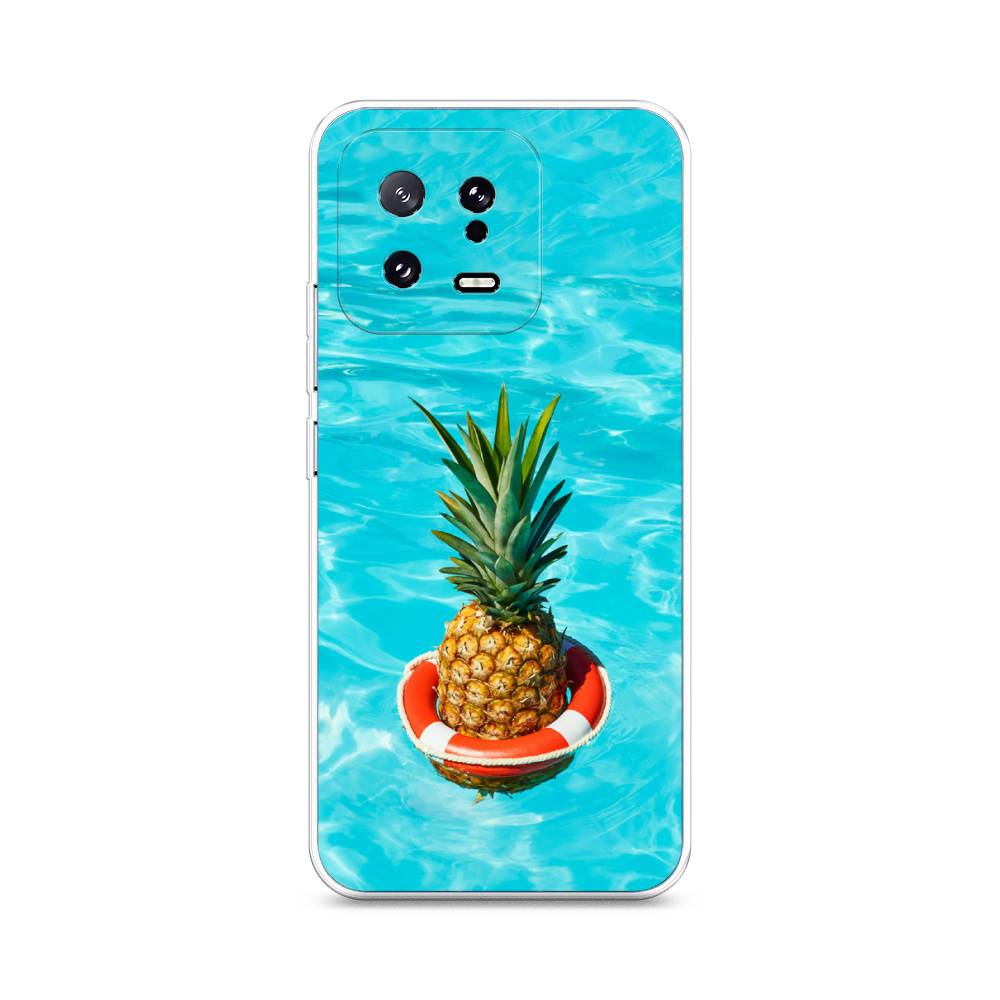 

Чехол Awog на Xiaomi 13 5G "Ананас в бассейне", Голубой, 317250-10