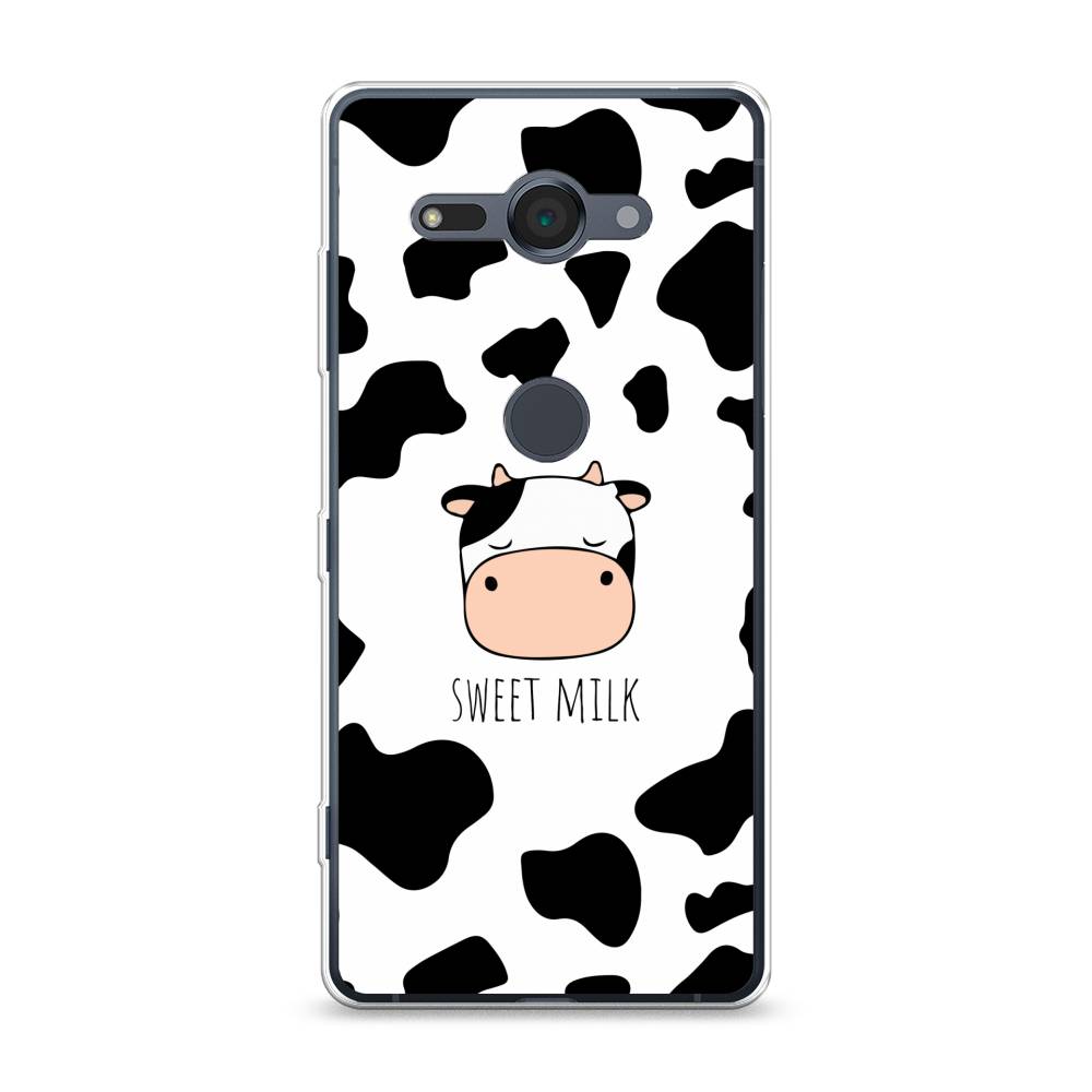 

Чехол для Sony Xperia XZ2 Compact "Sweet milk", Розовый;белый;черный, 52950-1