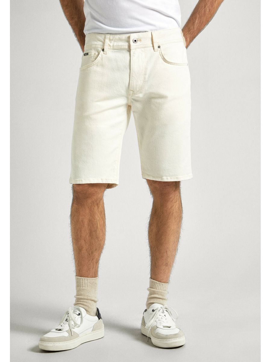

Повседневные шорты мужские Pepe Jeans London PE122F08D белые 38, Белый, PE122F08D