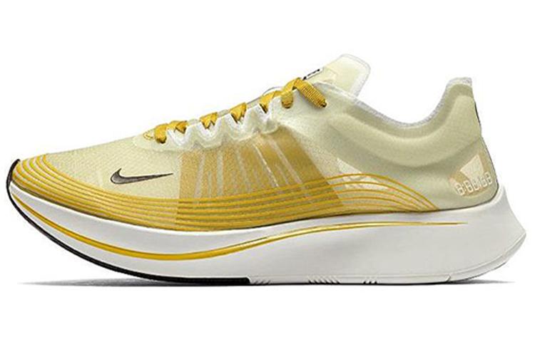 

Кроссовки унисекс Nike Zoom Fly SP желтые 42.5 EU, Желтый, Zoom Fly SP