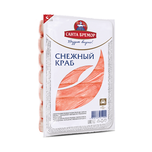 

Крабовые палочки Санта Бремор Снежный краб 150 г