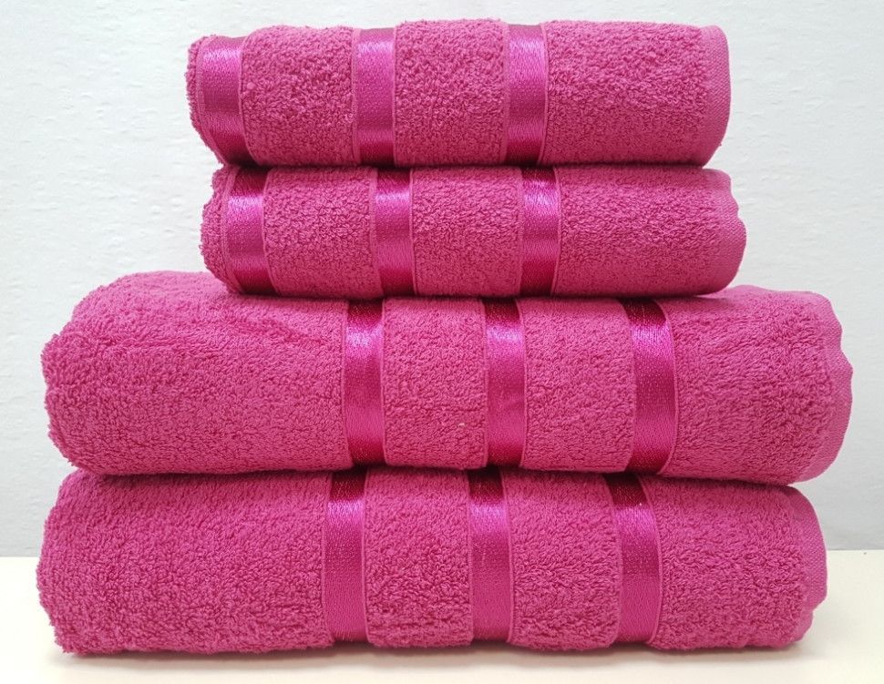 Набор полотенец Gulcan SWAN Vip cotton 4 шт., 50x90 - 2 шт.; 70х140 - 2 шт.