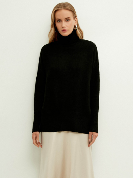 

Свитер женский ZARINA 2460638838-50 черный M, 2460638838-50