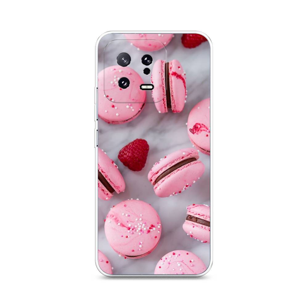 

Чехол Awog на Xiaomi 13 5G "Макарони с малиной", Серый;розовый, 317250-10